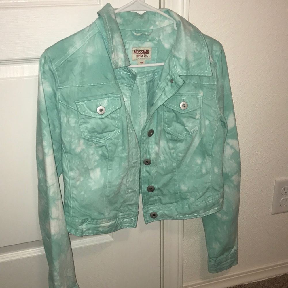 Mossimo Blue/Tie-Dye Jean Jacket